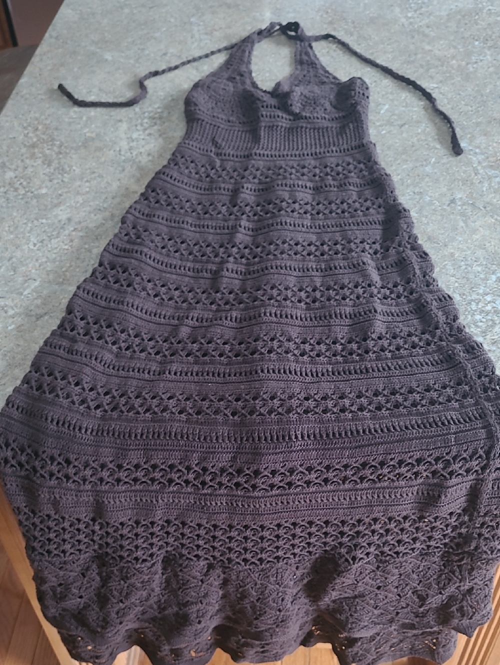 Victorias Secret Crochet Maxi Dress 🤎 - Picture 3 of 8